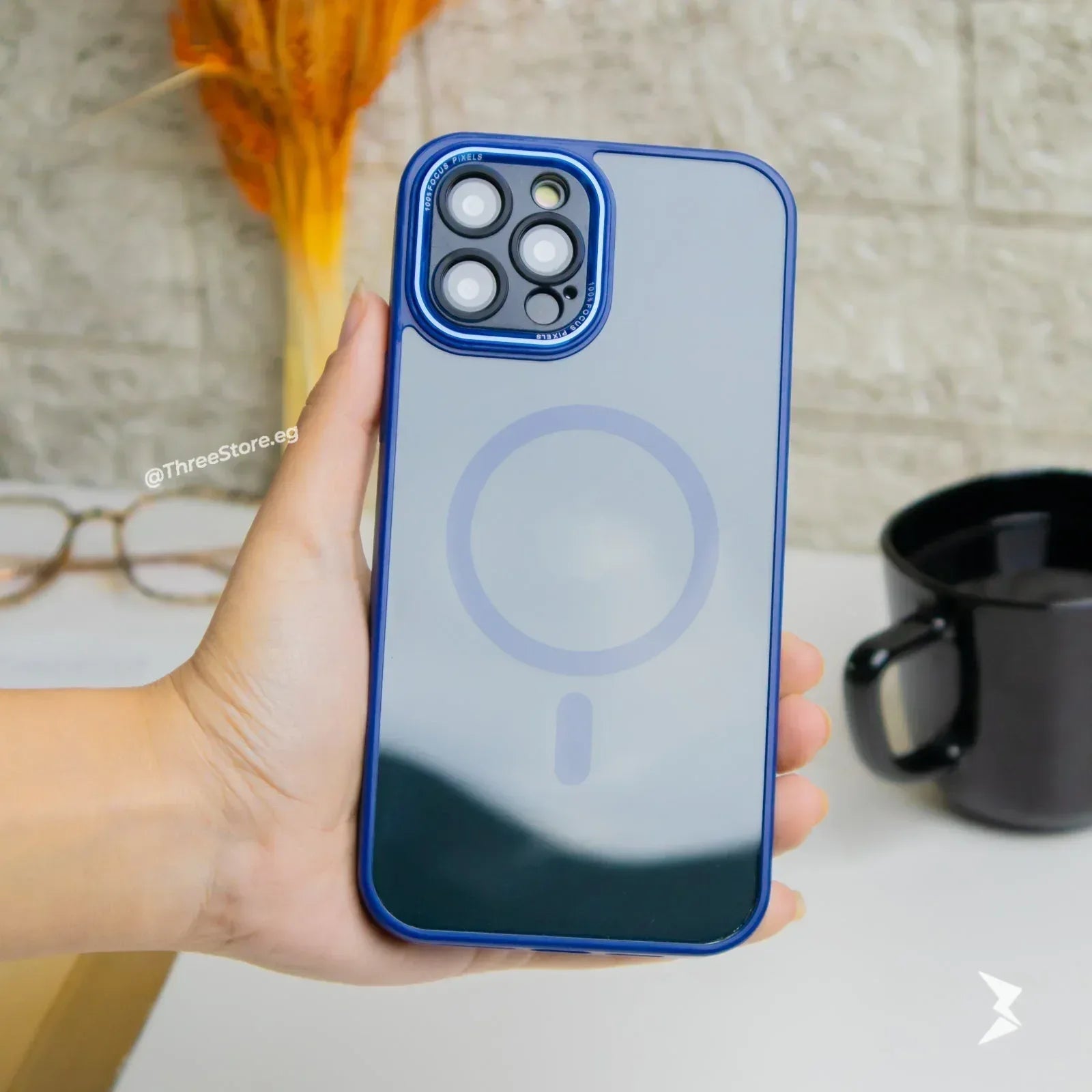 Unique Color Magsafe Case iPhone 14 Pro Max - Three