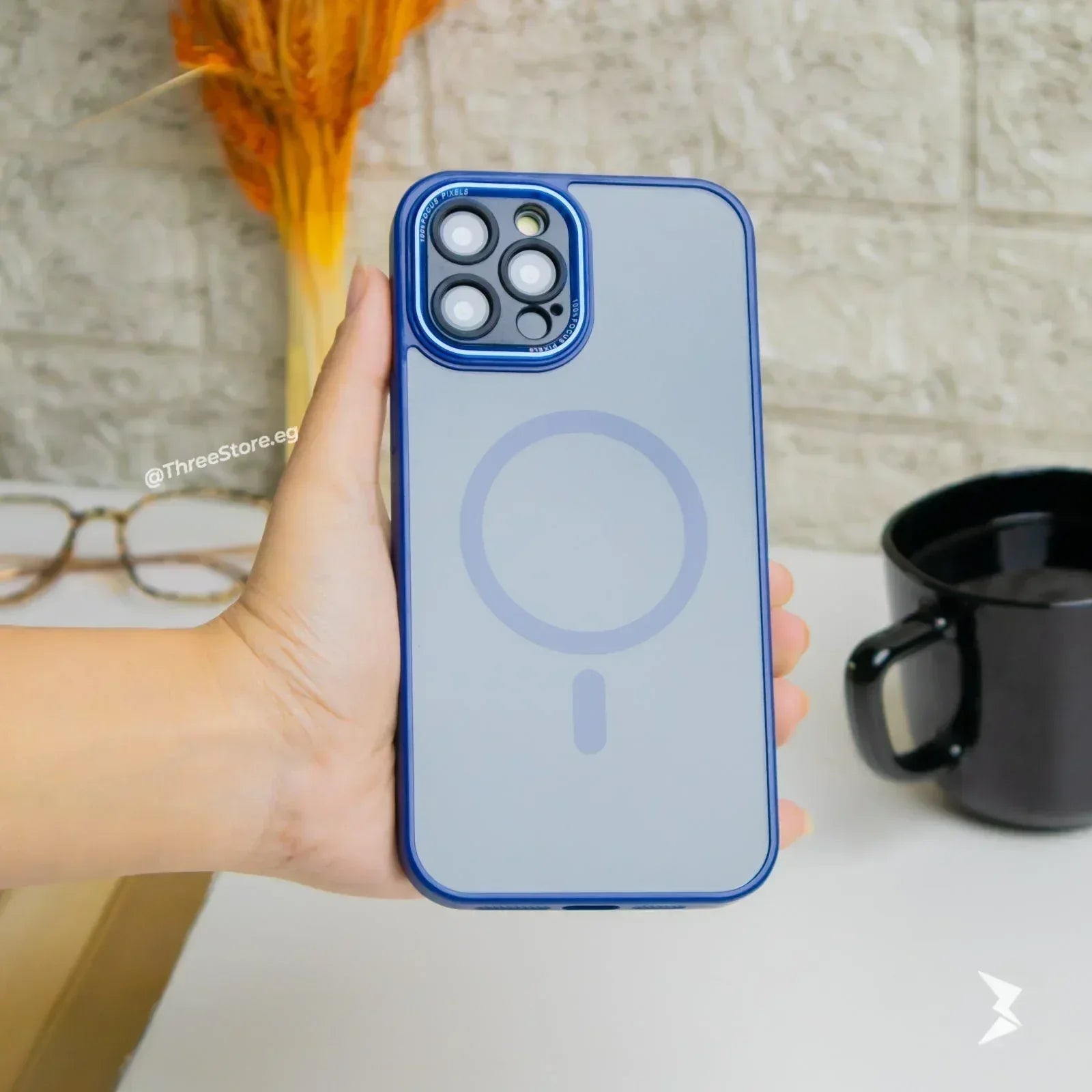 Unique Color Magsafe Case iPhone 14 - Three