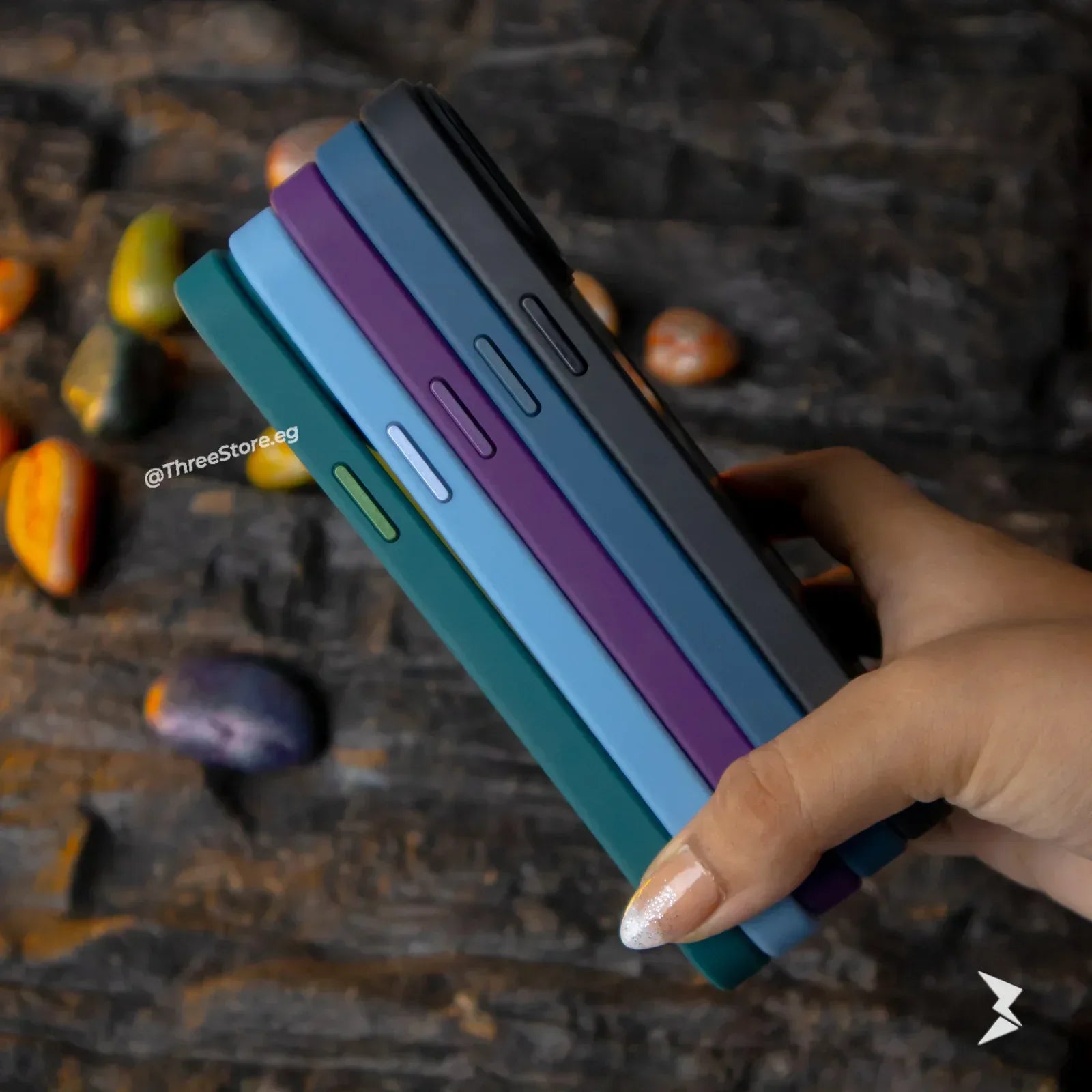 YoungKit Colored Sand Case iPhone 13 Pro Max - Three