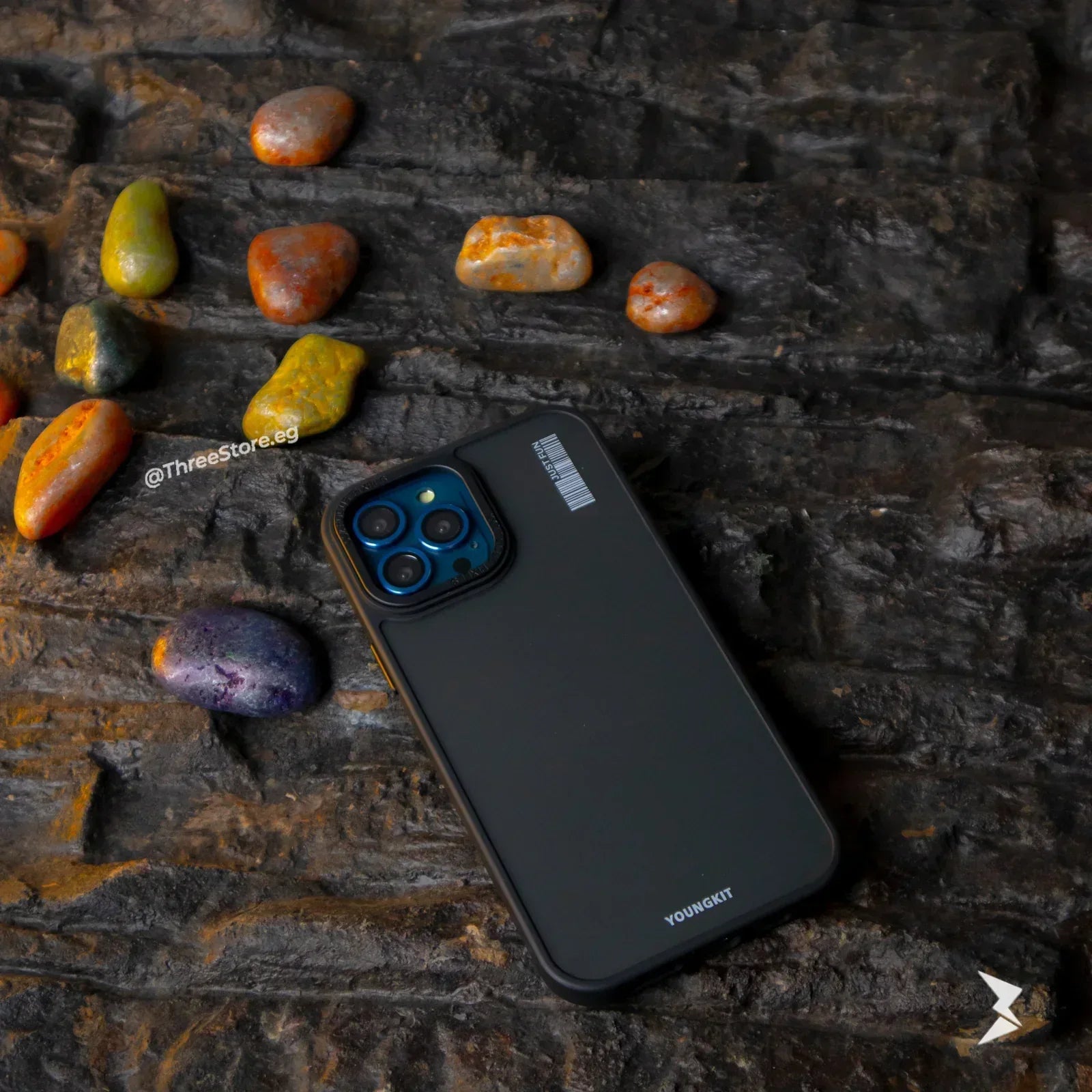 YoungKit Colored Sand Case iPhone 12 Pro Max - Three