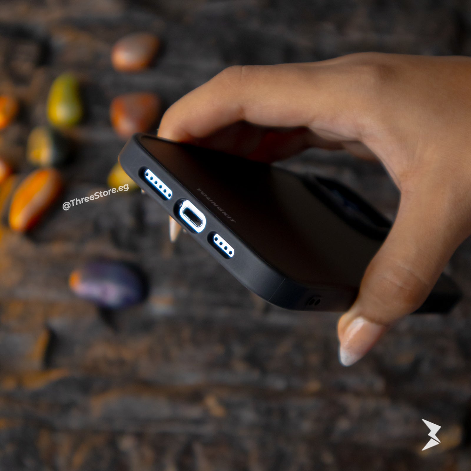 YoungKit Colored Sand Case iPhone 15 Pro Max