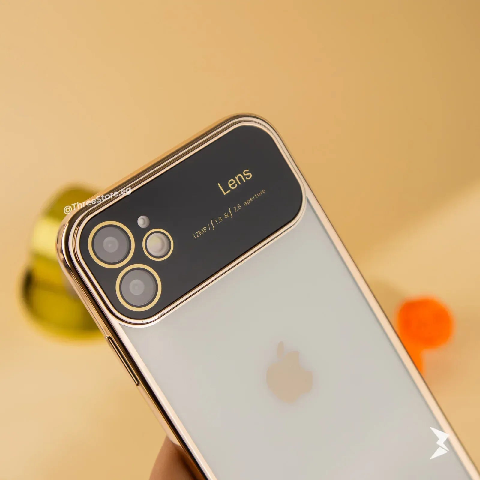 Large Window Transparent Case iPhone 11 - Three