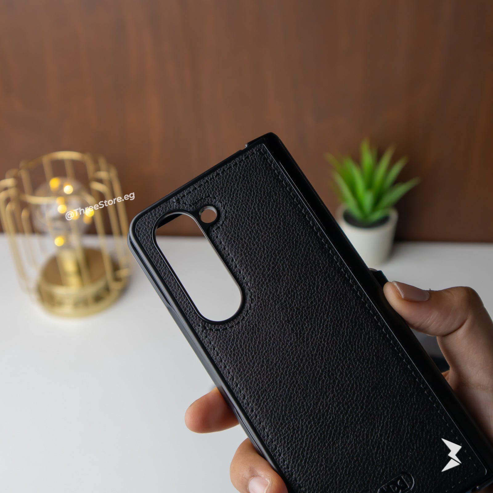 HDD Ring Leather Case Samsung Z Fold 5