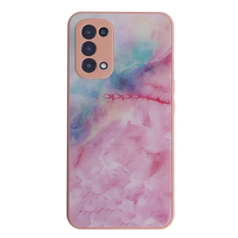 Q Series Marbel Camera Protection Case Oppo Reno5 - Three
