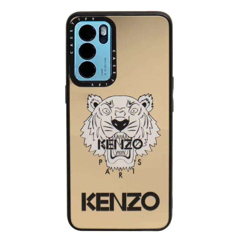 iRon Mirror Printed Case Oppo Reno 6 4G - Three