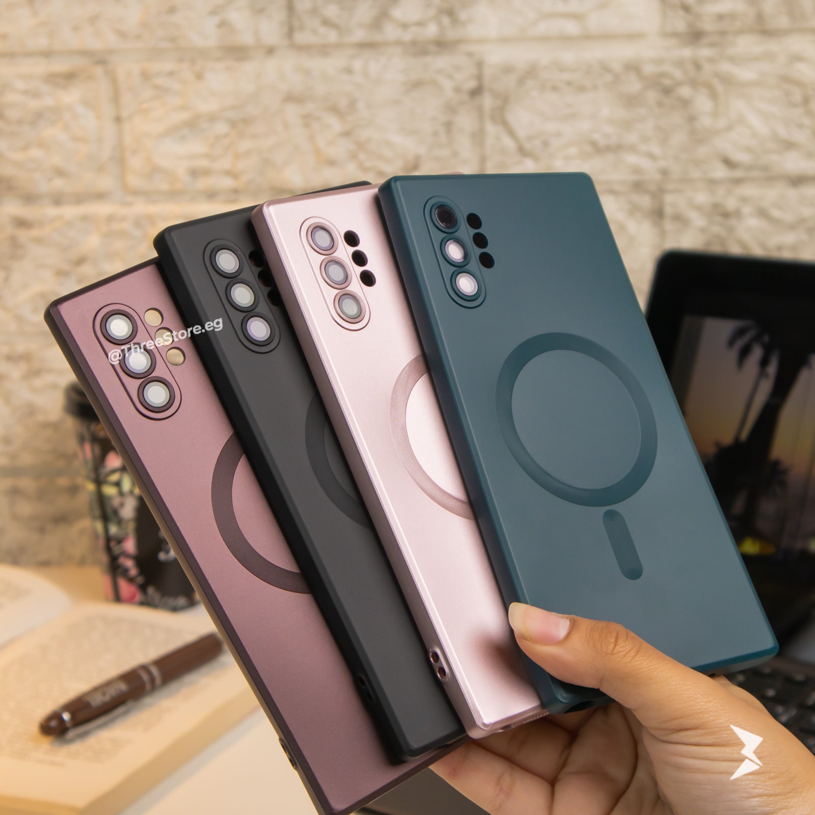 Floveyoo Silicone Magsafe Case Samsung Note 10 Plus