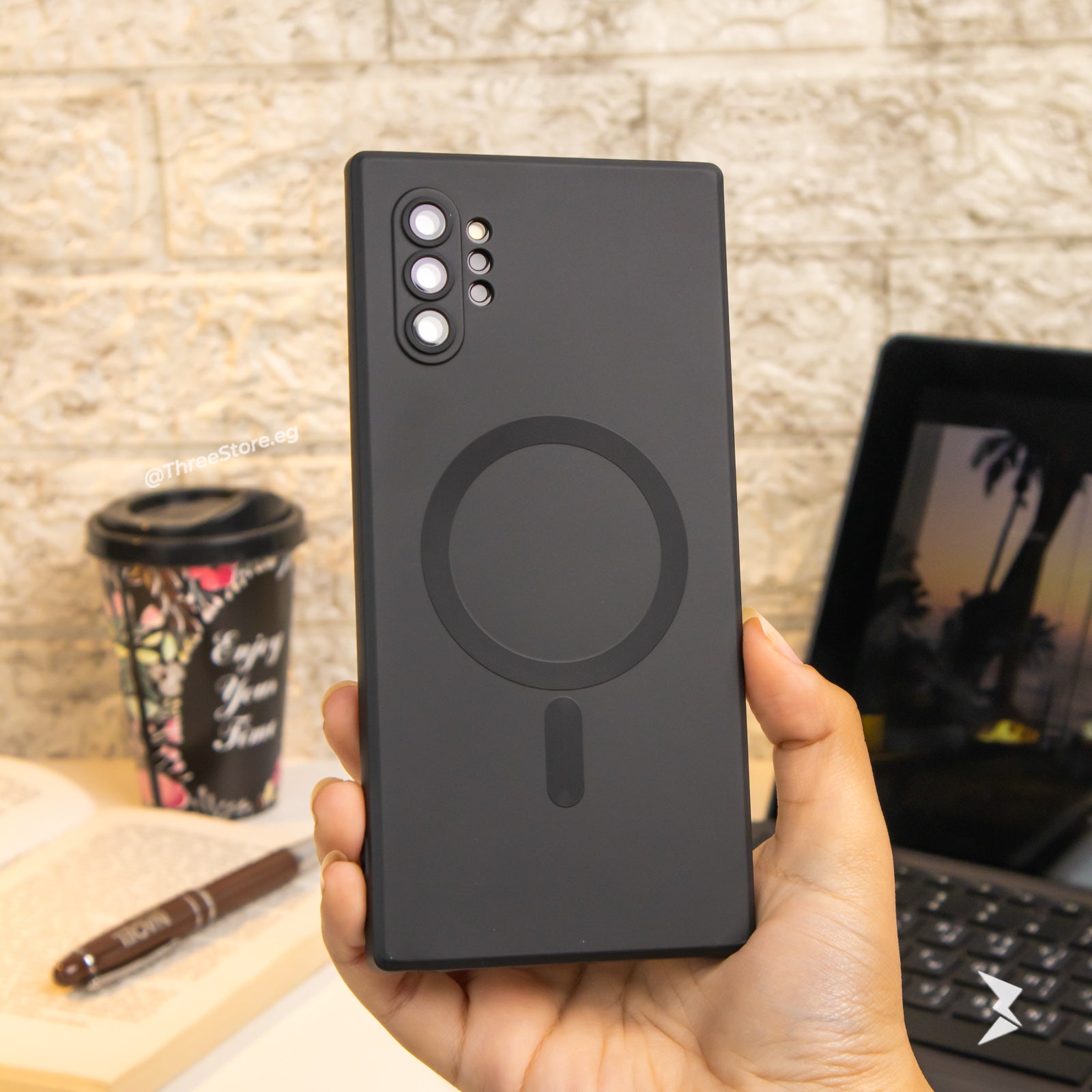 Floveyoo Silicone Magsafe Case Samsung Note 10 Plus