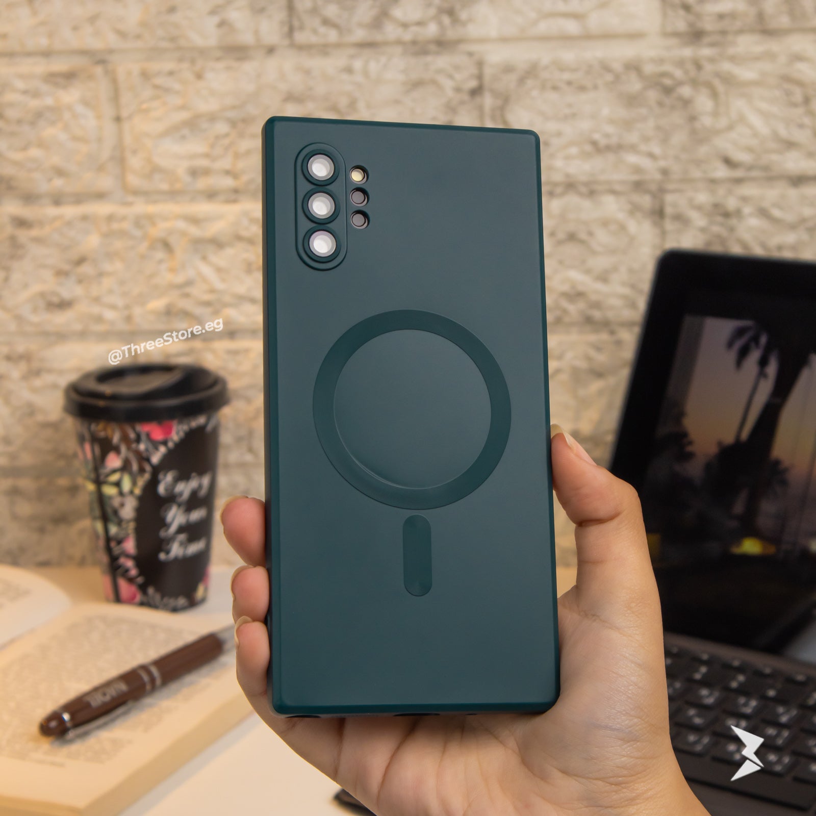 Floveyoo Silicone Magsafe Case Samsung Note 10 Plus