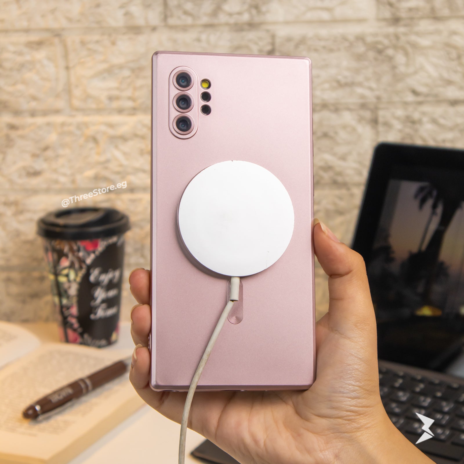Floveyoo Silicone Magsafe Case Samsung Note 10 Plus