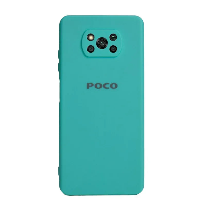 Silicone Camera Protection Case Xiaomi Poco X3 - Three