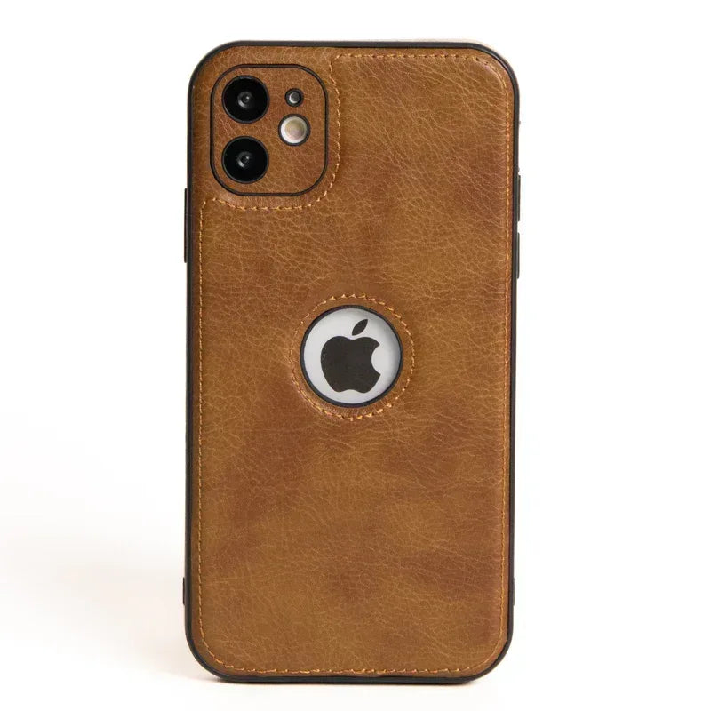 Prato Leather Case iPhone 11 - Three