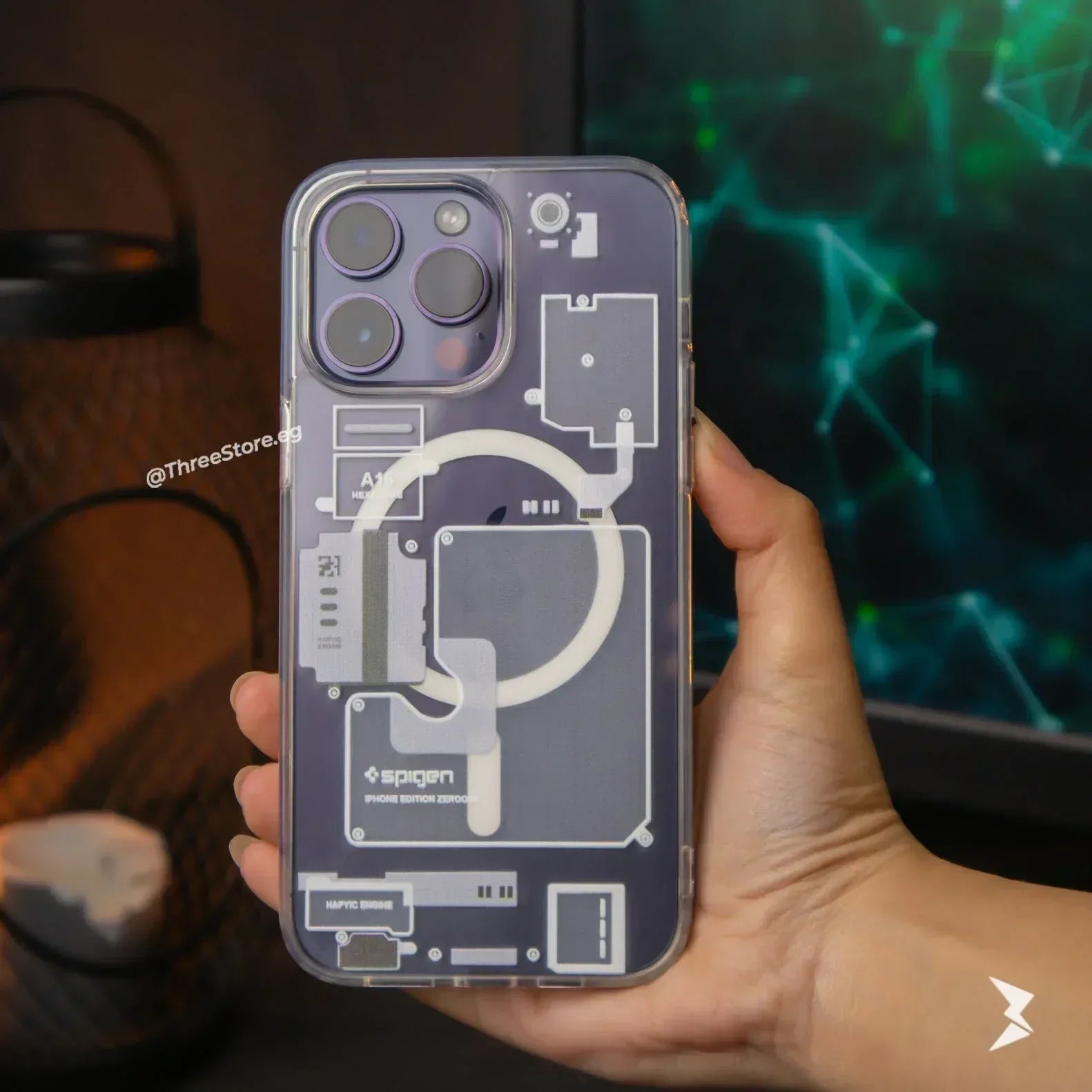 Spigen Zero One MagFit Case iPhone 13 Pro Max - Three