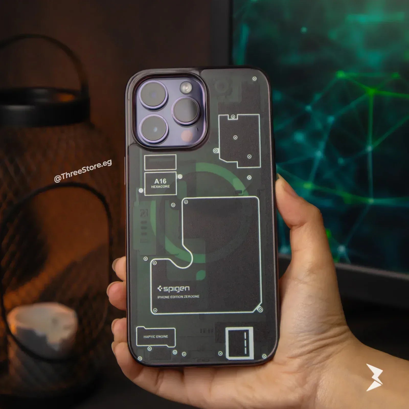 Spigen Zero One MagFit Case iPhone 14 Pro Max - Three