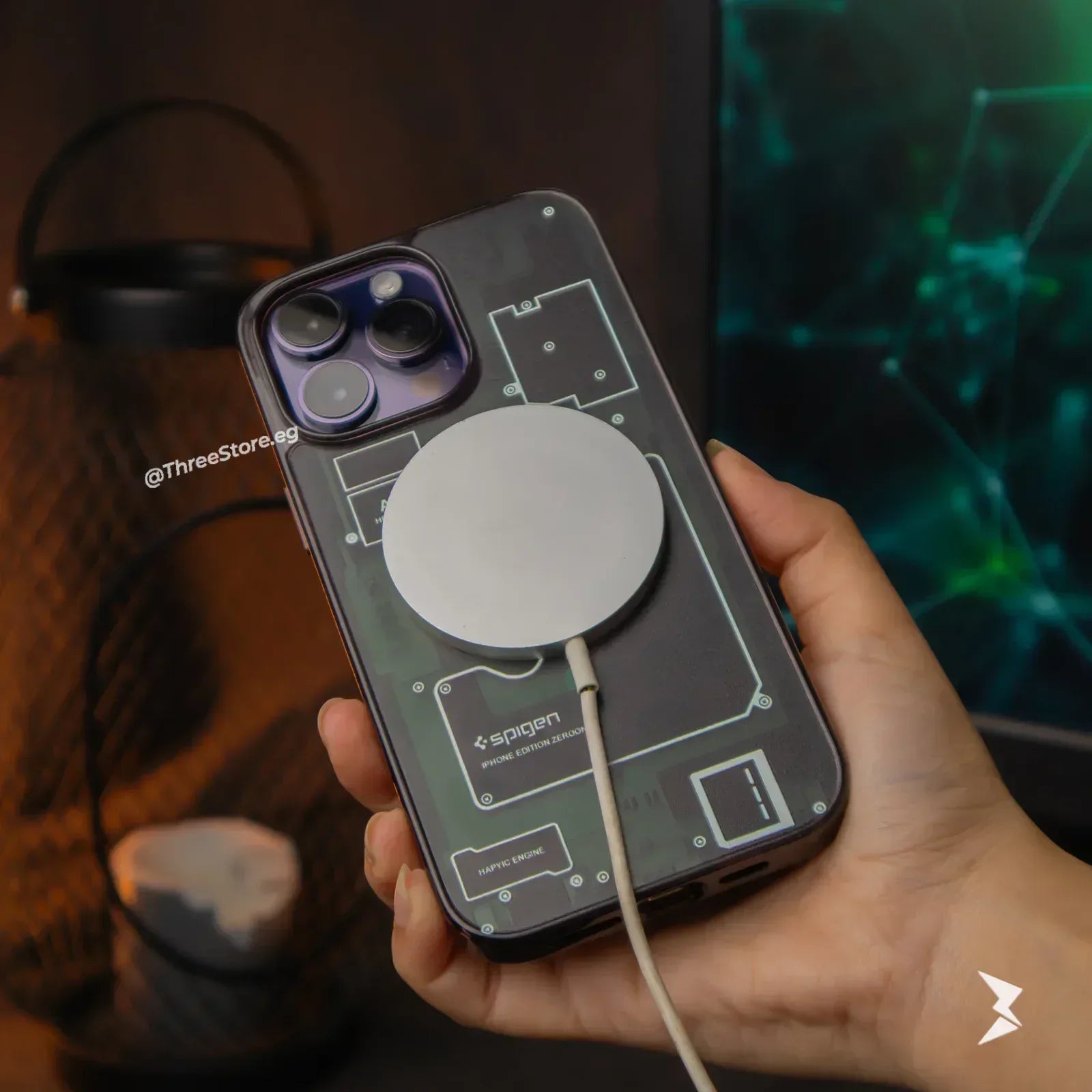 Spigen Zero One MagFit Case iPhone 14 Pro Max - Three