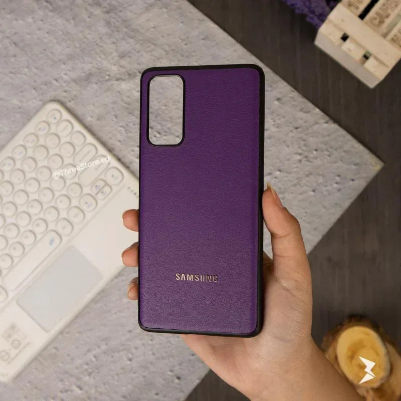 Prestige Leather Case Samsung S20 Plus - Three