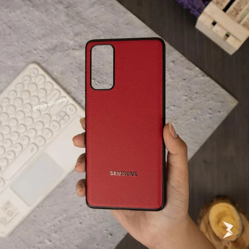 Prestige Leather Case Samsung S20 Plus - Three