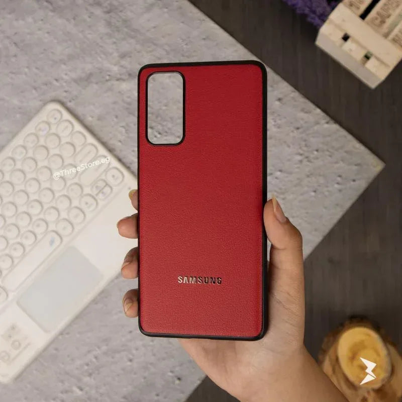 Prestige Leather Case Samsung S20 Plus - Three