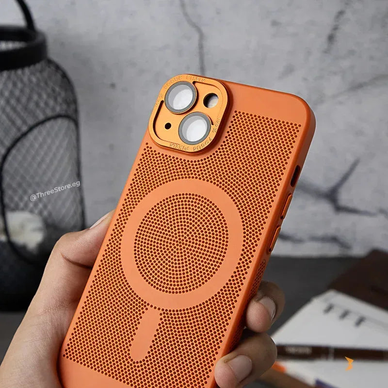 Grid Cooling MagSafe Magnetic Phone Case iPhone 13 - Three