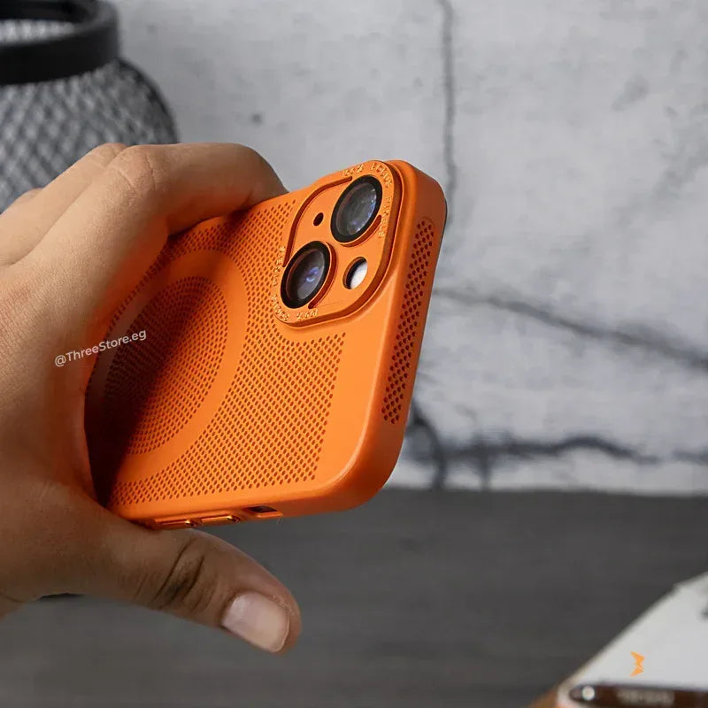 Grid Cooling MagSafe Magnetic Phone Case iPhone 13 - Three