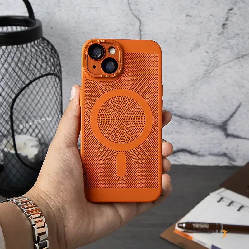 Grid Cooling MagSafe Magnetic Phone Case iPhone 13 - Three