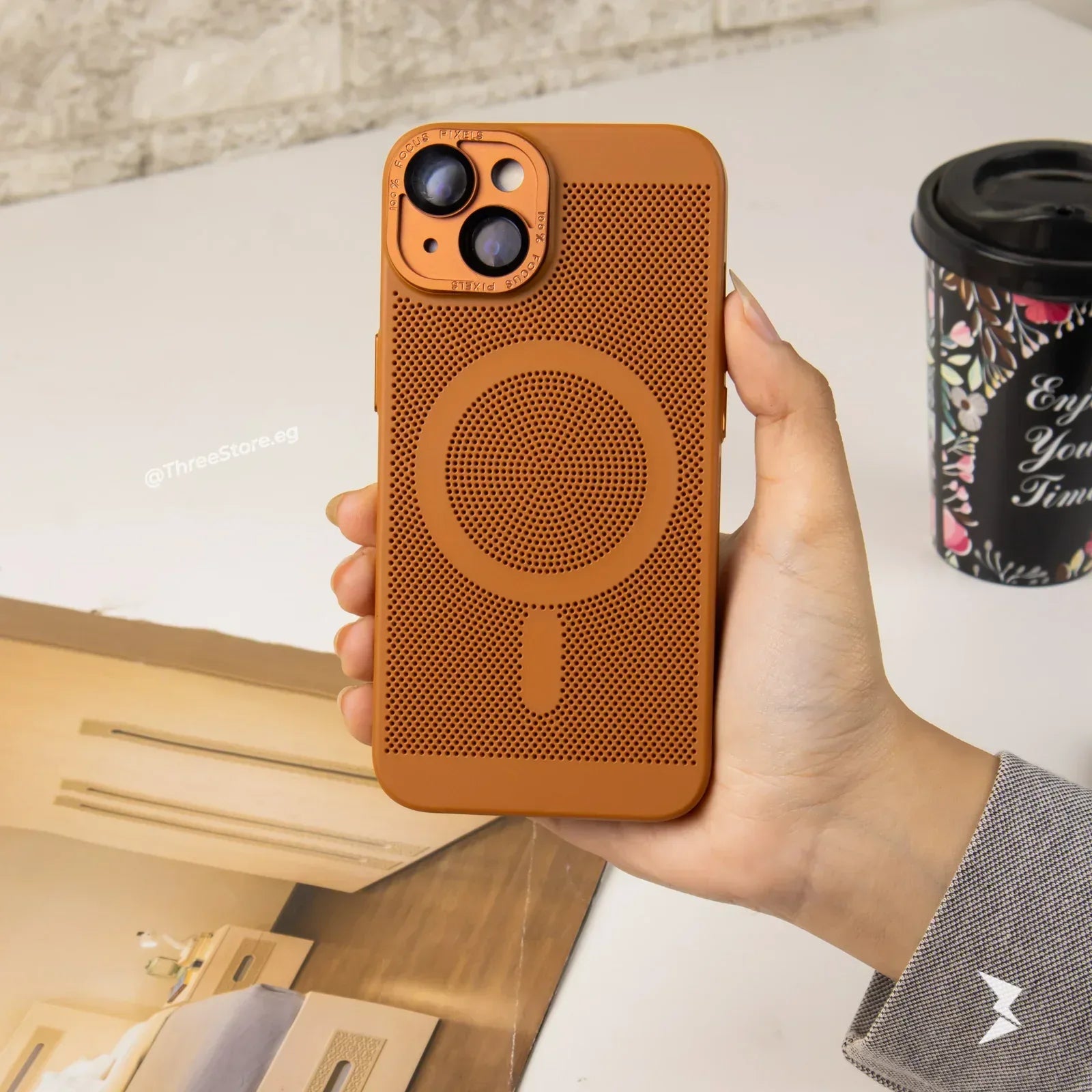 Grid Cooling MagSafe Magnetic Phone Case iPhone 13 - Three