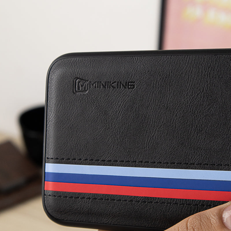 Minking Flag Leather Case iPhone X Max