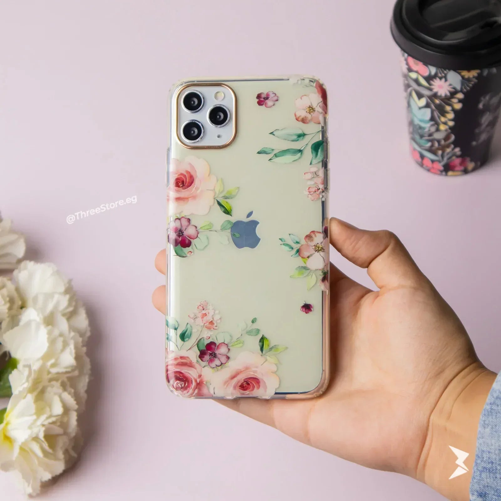 Qy Yang Flower Case iPhone 11 Pro Max - Three