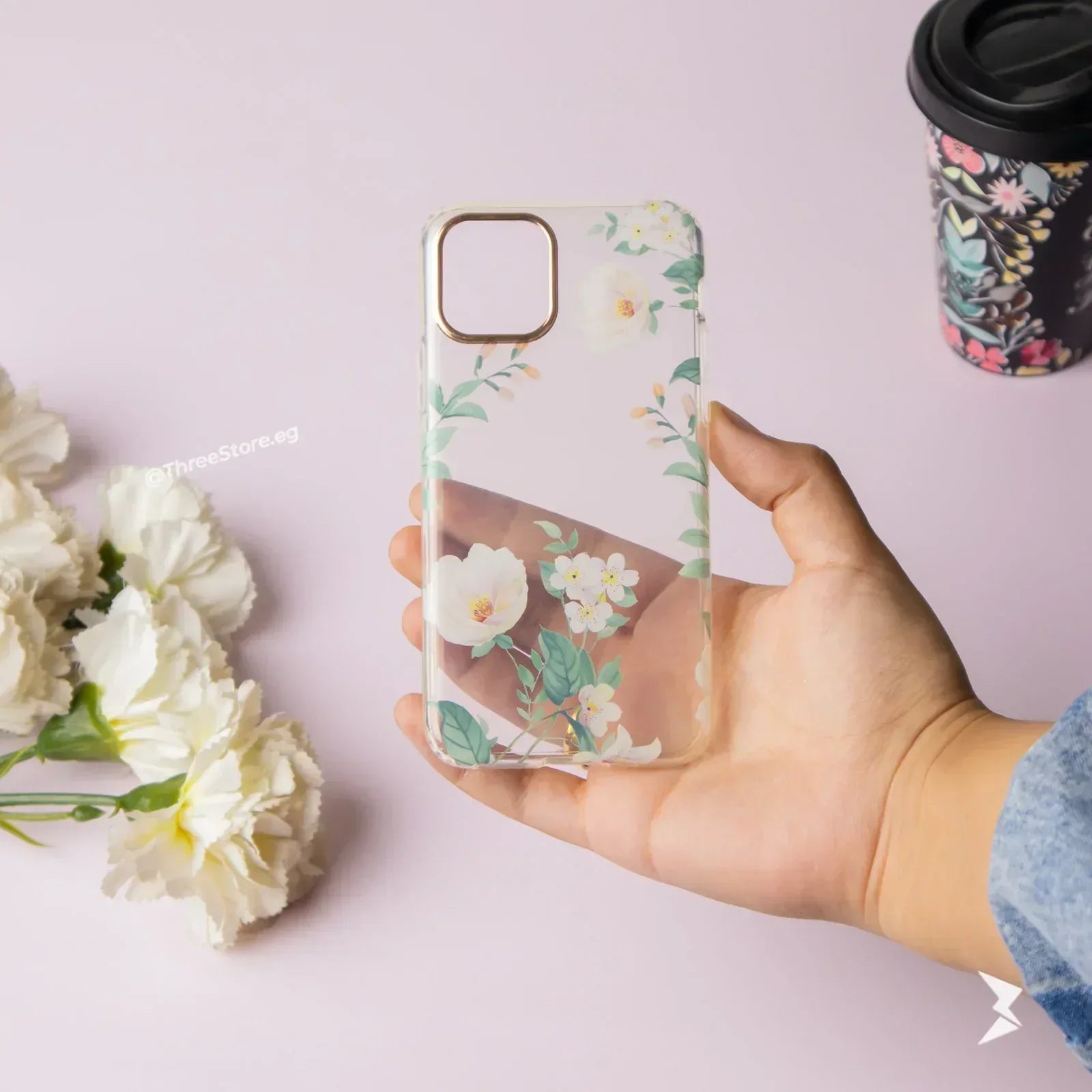 Qy Yang Flower Case iPhone 11 Pro - Three