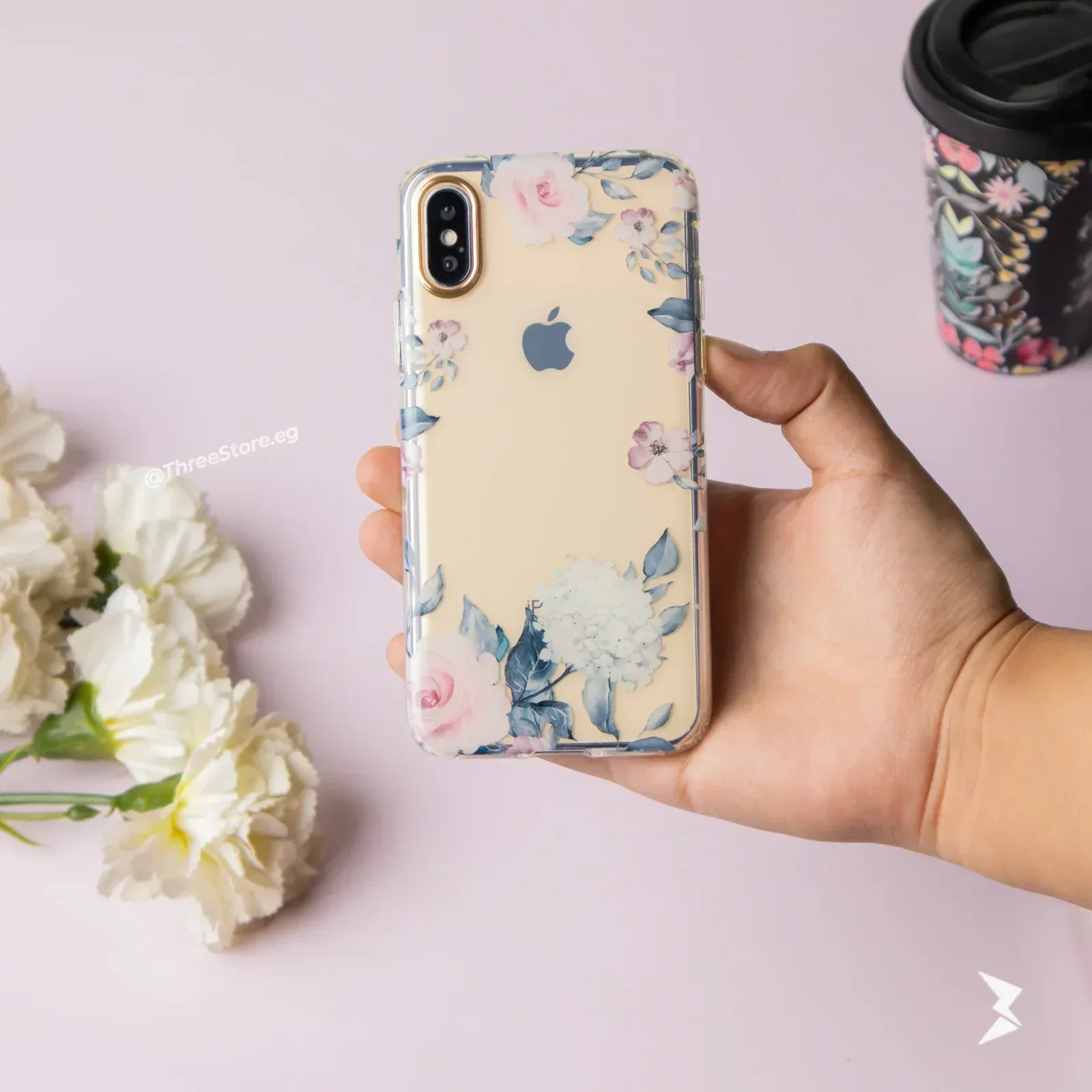 Qy Yang Flower Case iPhone Xs Max - Three