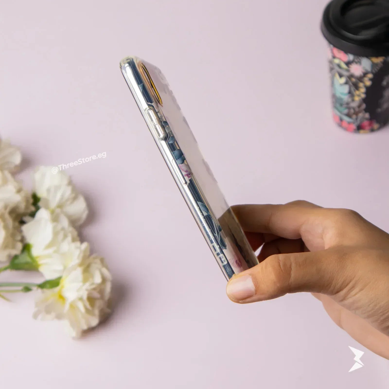 Qy Yang Flower Case iPhone Xs Max - Three
