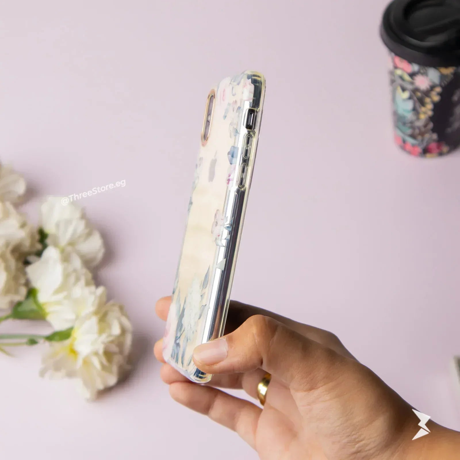Qy Yang Flower Case iPhone Xs Max - Three