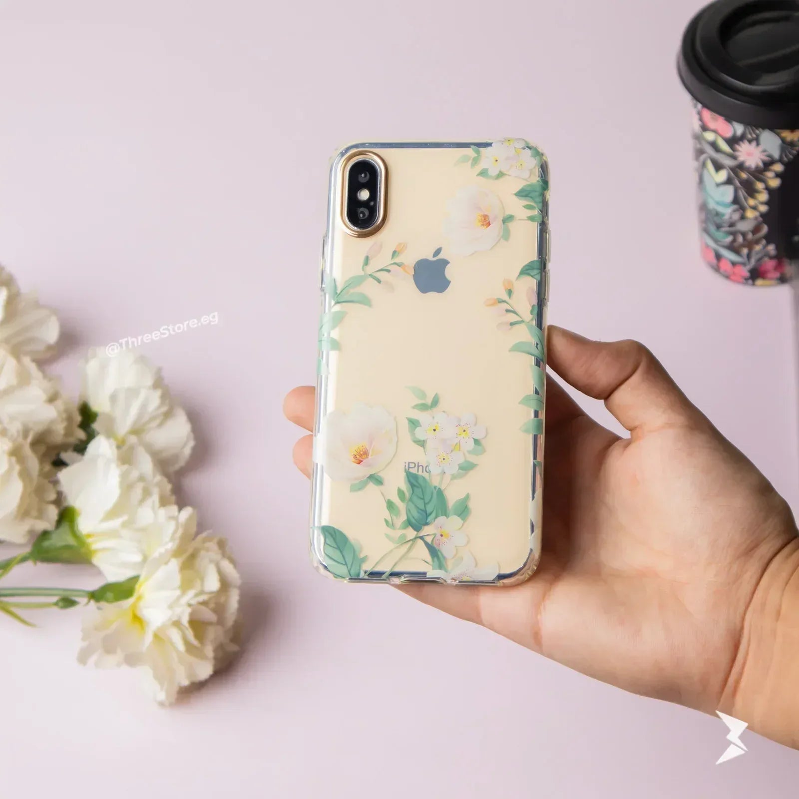 Qy Yang Flower Case iPhone Xs Max - Three