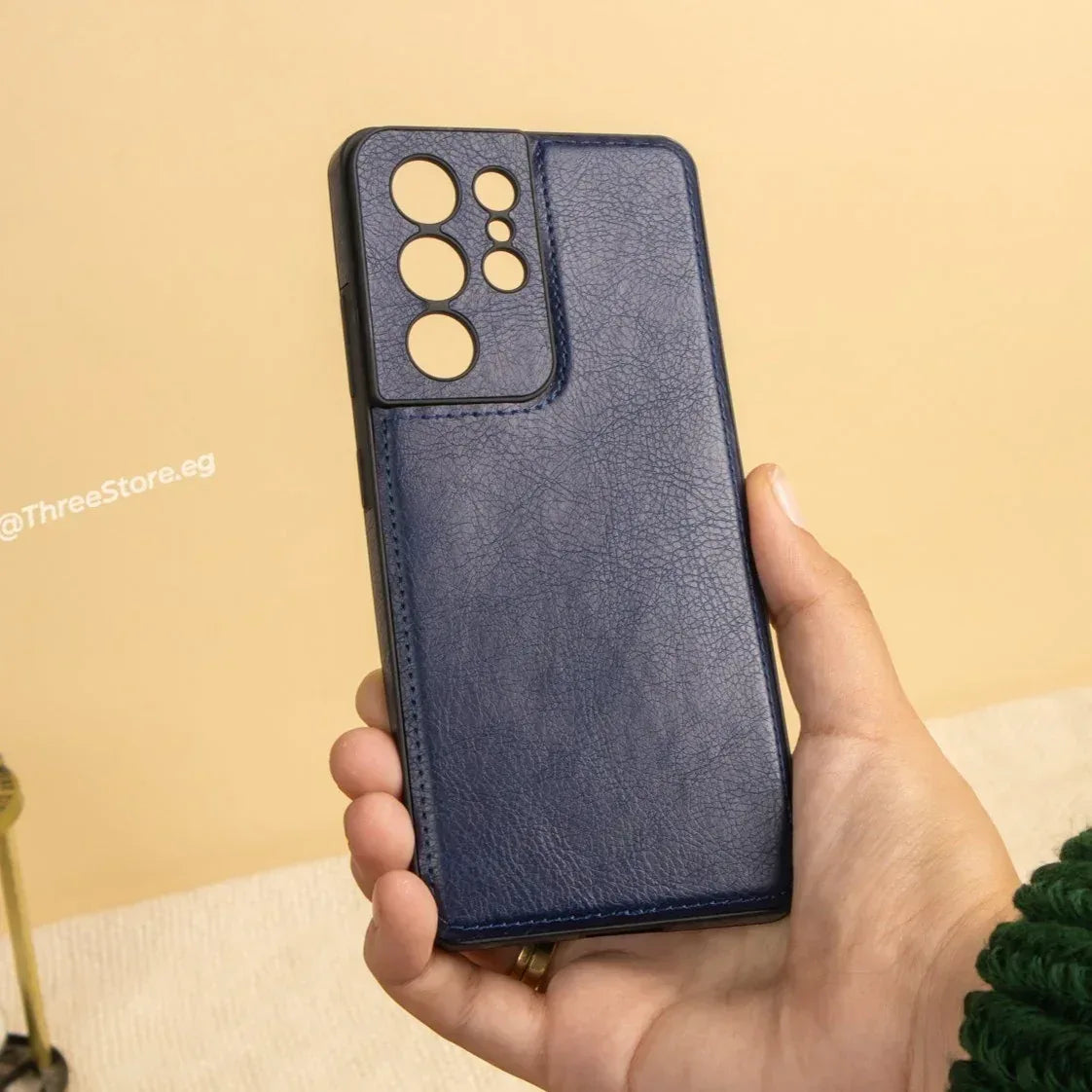 Prato Leather Case Samsung S21 Ultra - Three