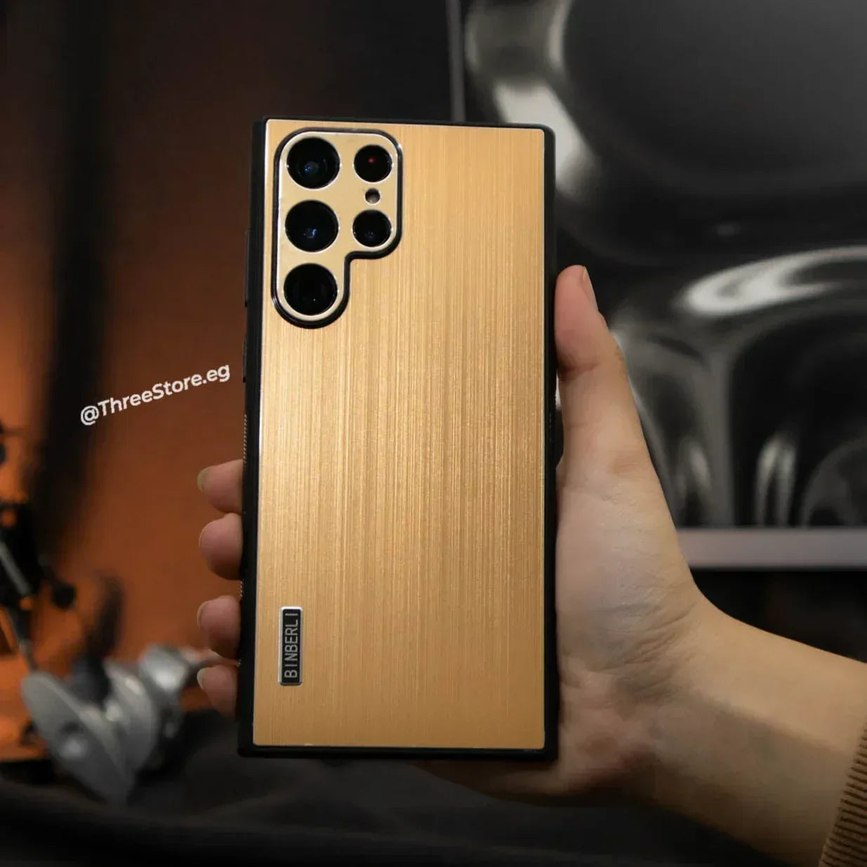 Binberli Metalic Case Samsung S23 Ultra - Three