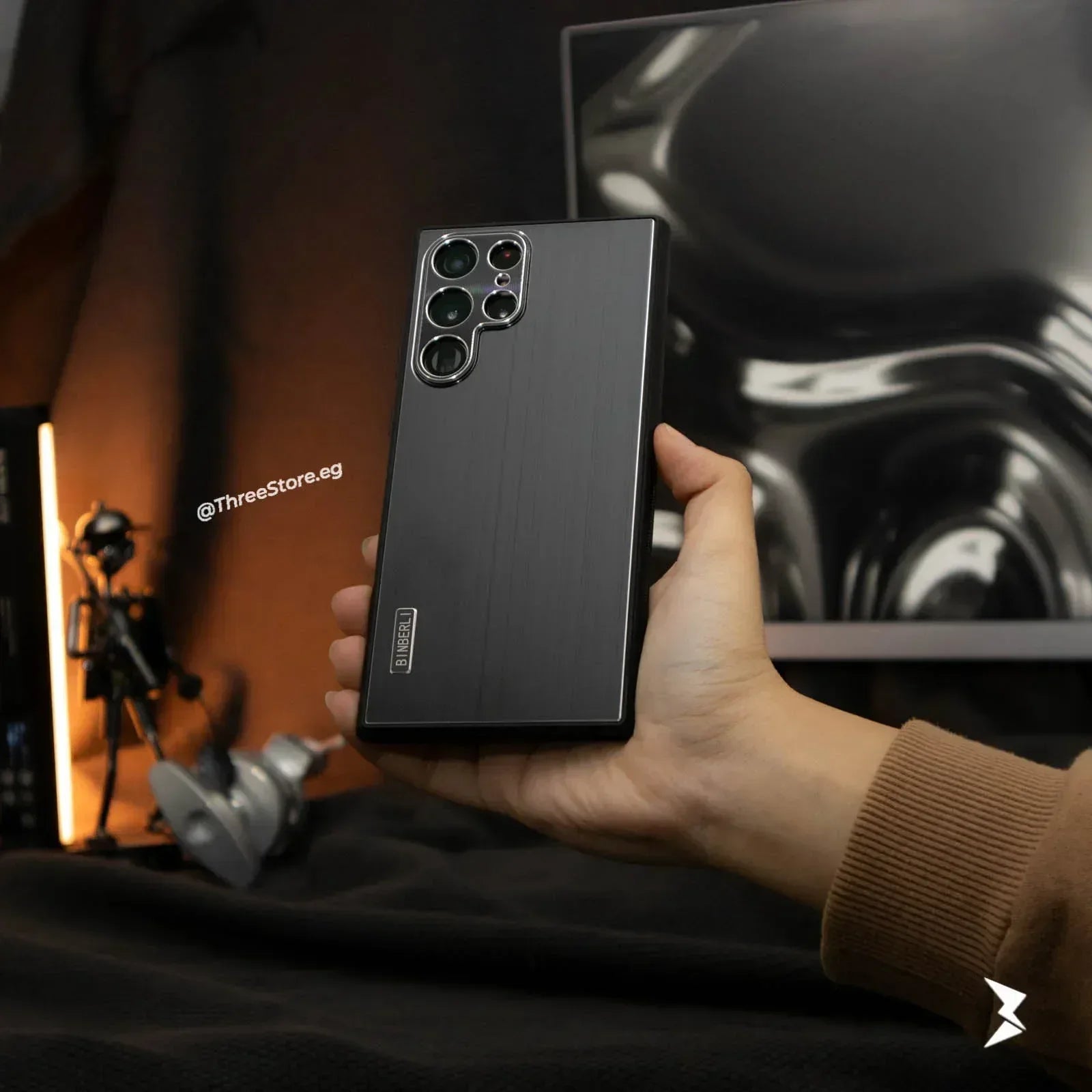 Binberli Metalic Case Samsung S23 Ultra - Three