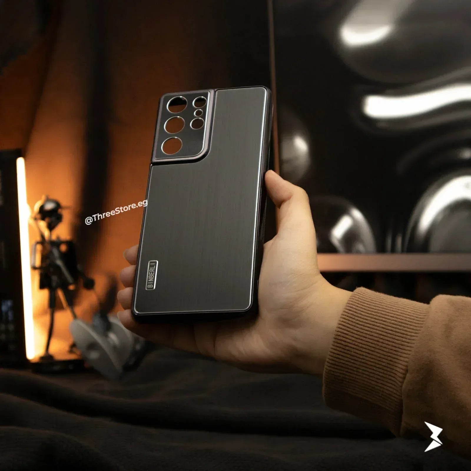 Binberli Metalic Case Samsung S21 Ultra - Three