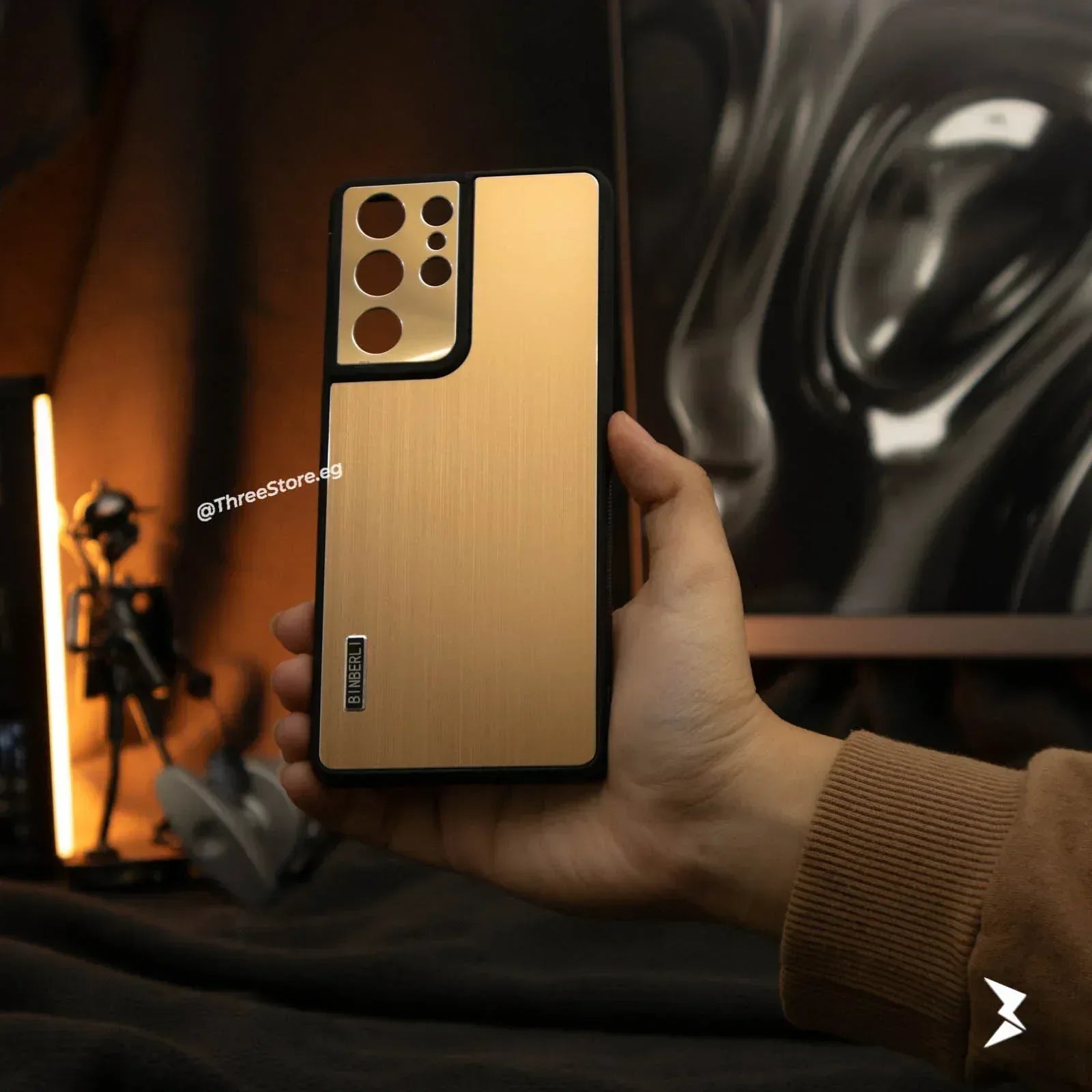 Binberli Metalic Case Samsung S21 Ultra - Three