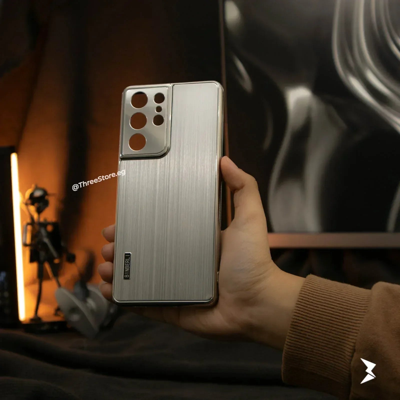 Binberli Metalic Case Samsung S21 Ultra - Three