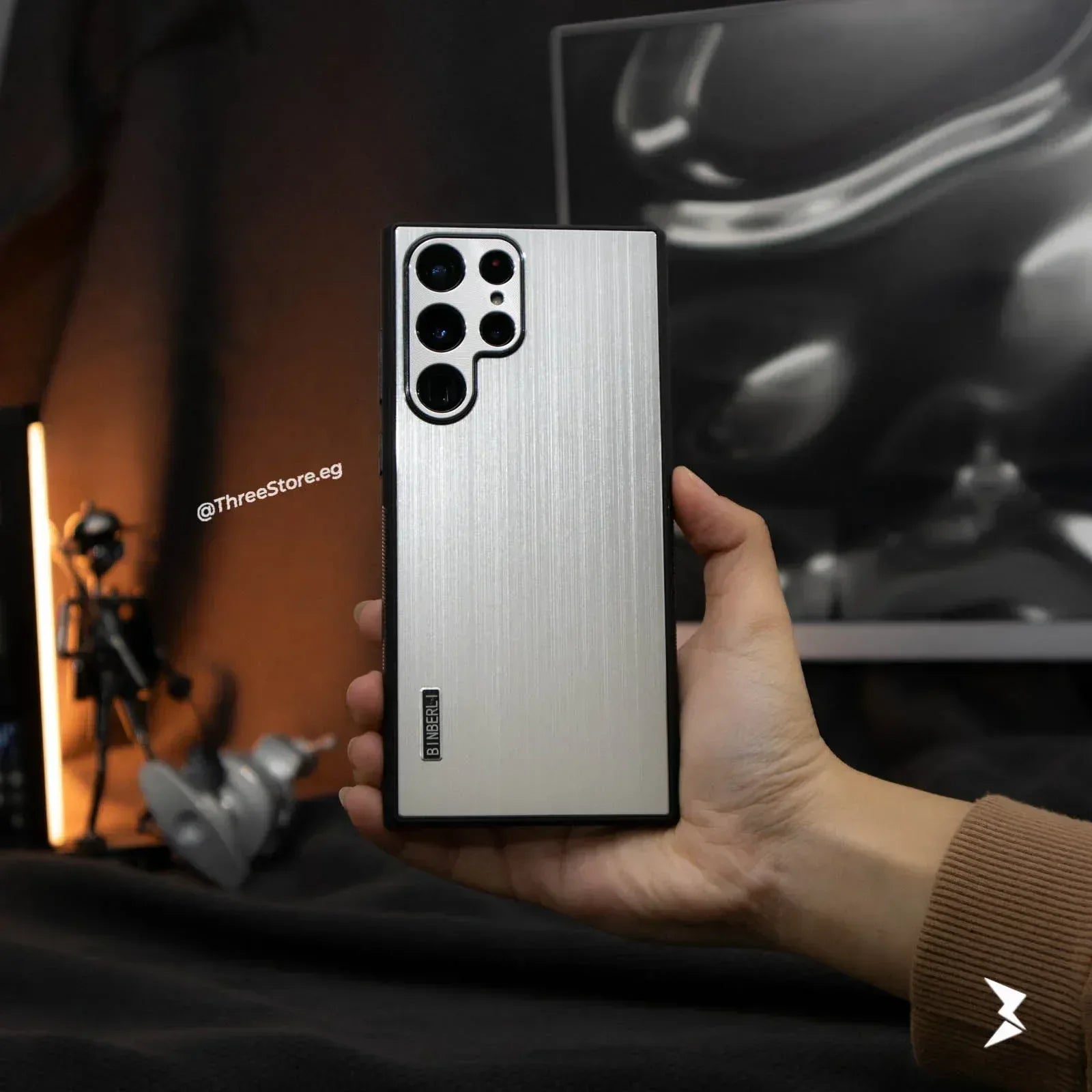 Binberli Metalic Case Samsung S23 Ultra - Three