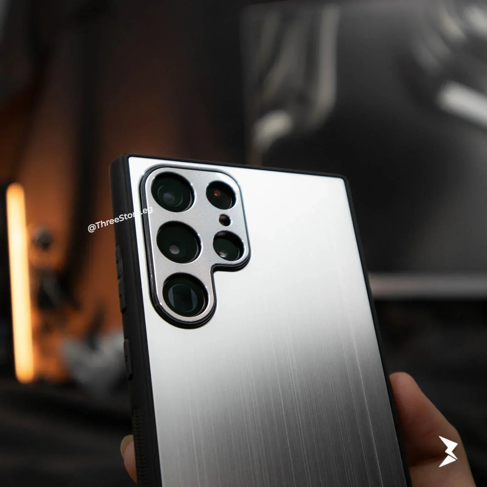 Binberli Metalic Case Samsung S22 Ultra - Three