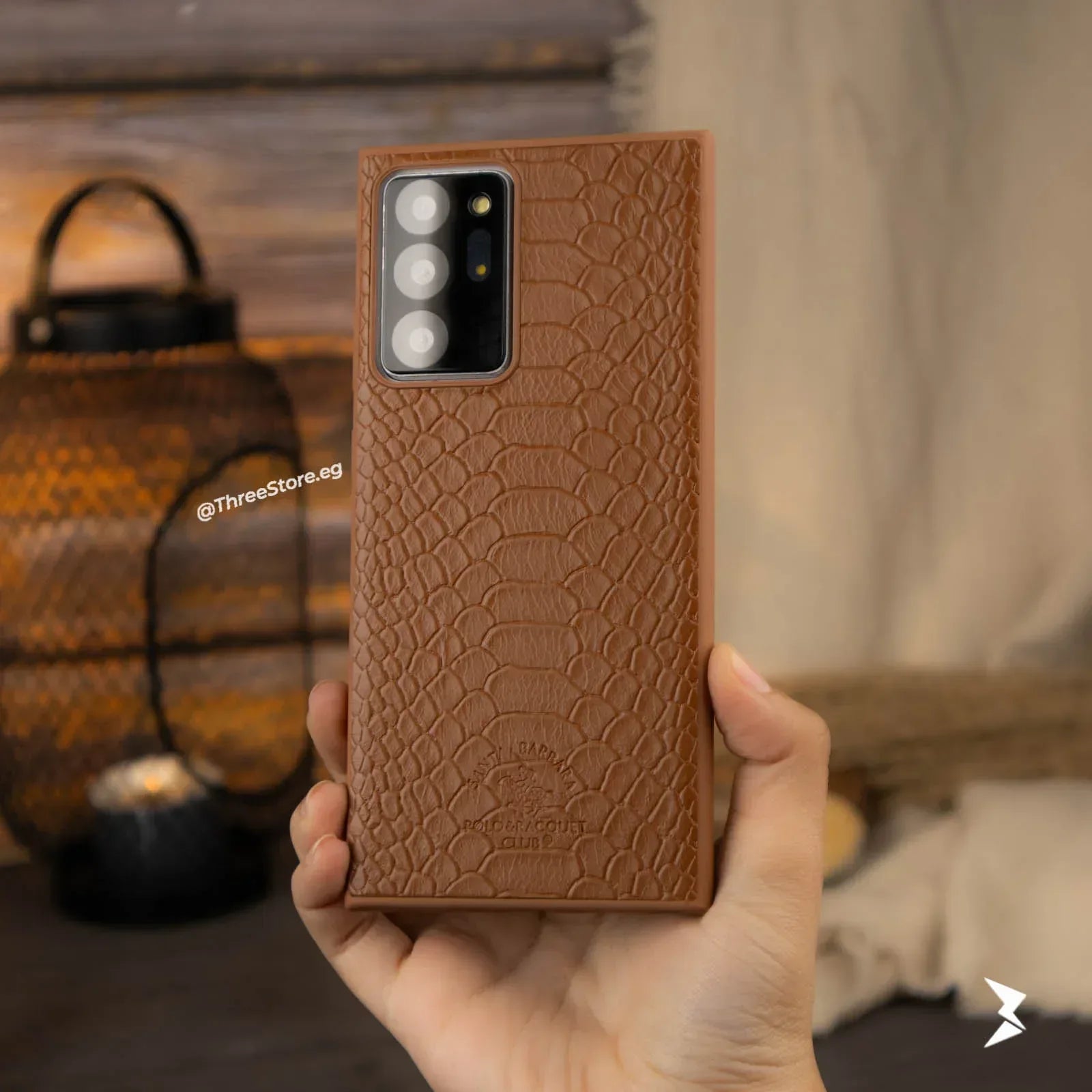 Skin Alligator Leather Case Samsung Note 20 Ultra - Three