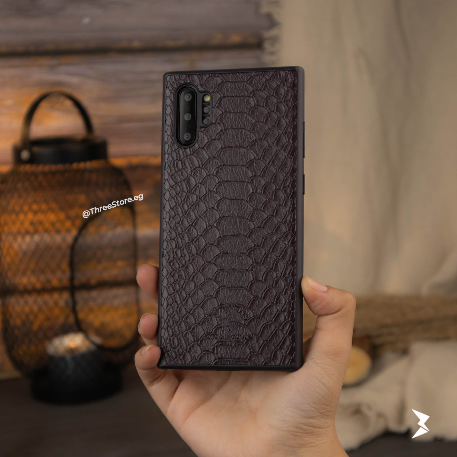 Skin Alligator Leather Case Samsung Note 10 Plus