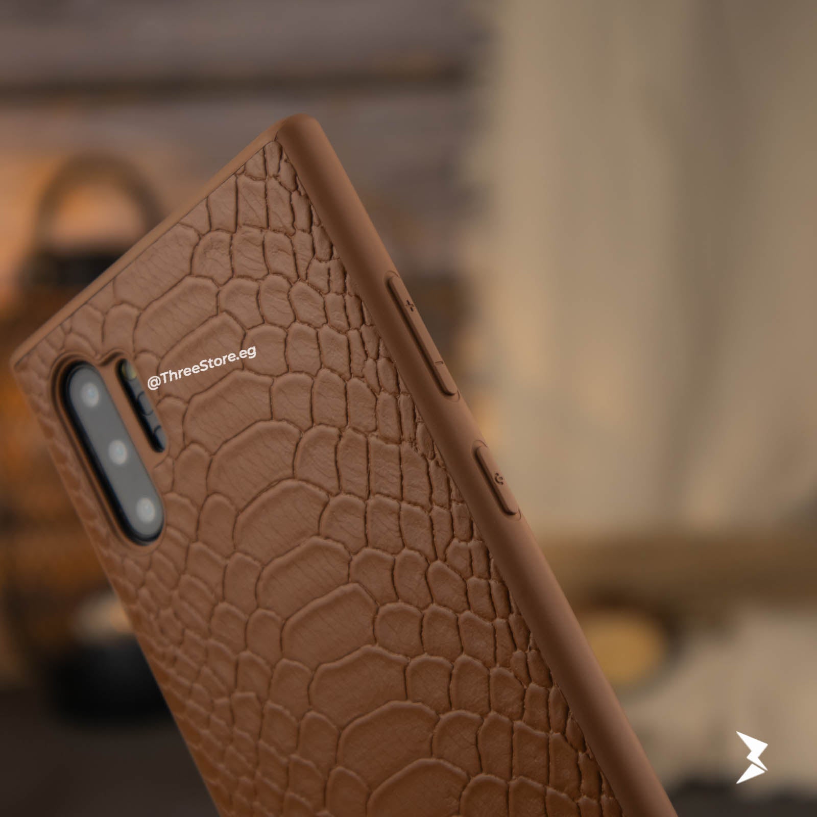 Skin Alligator Leather Case Samsung Note 10 Plus