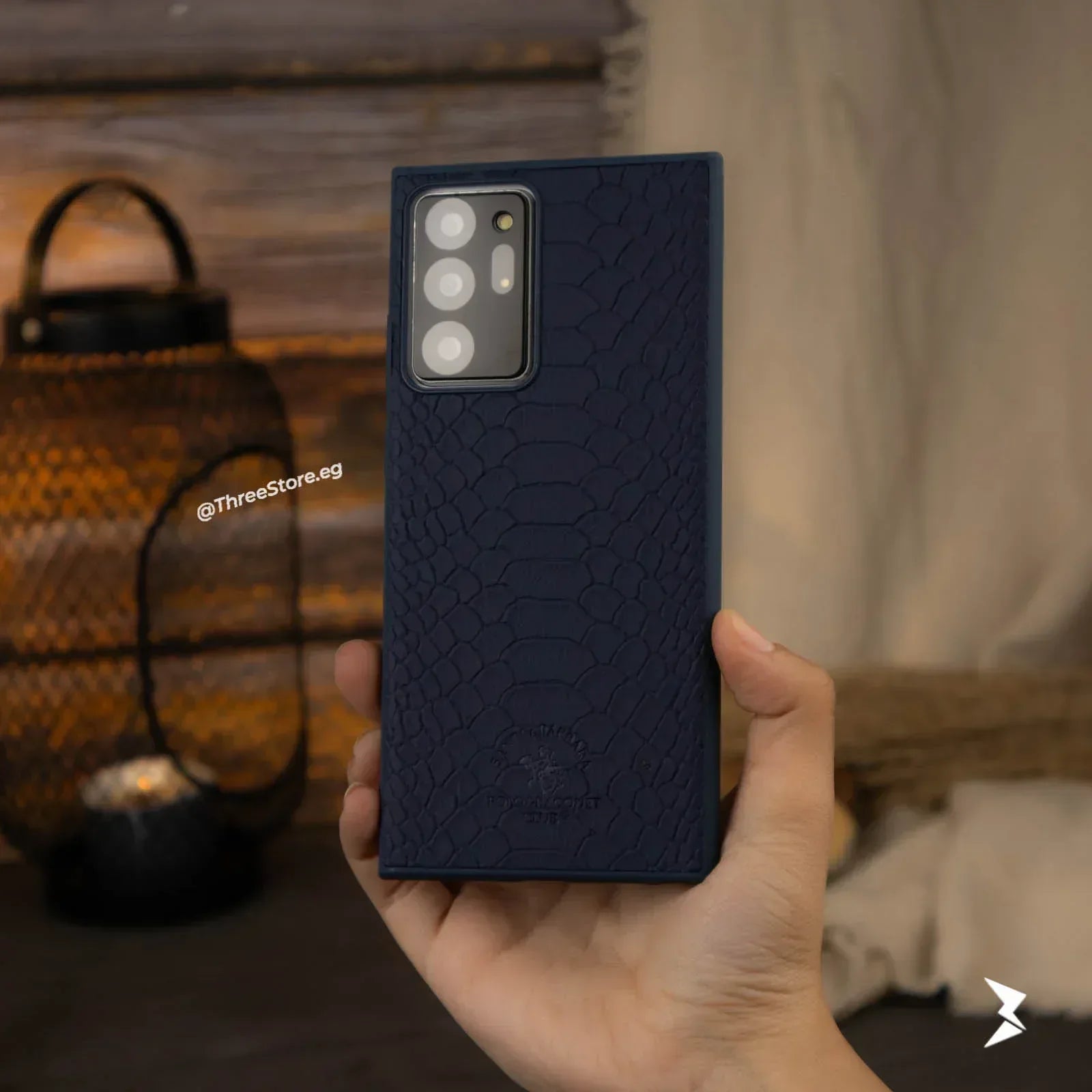 Skin Alligator Leather Case Samsung Note 20 Ultra - Three