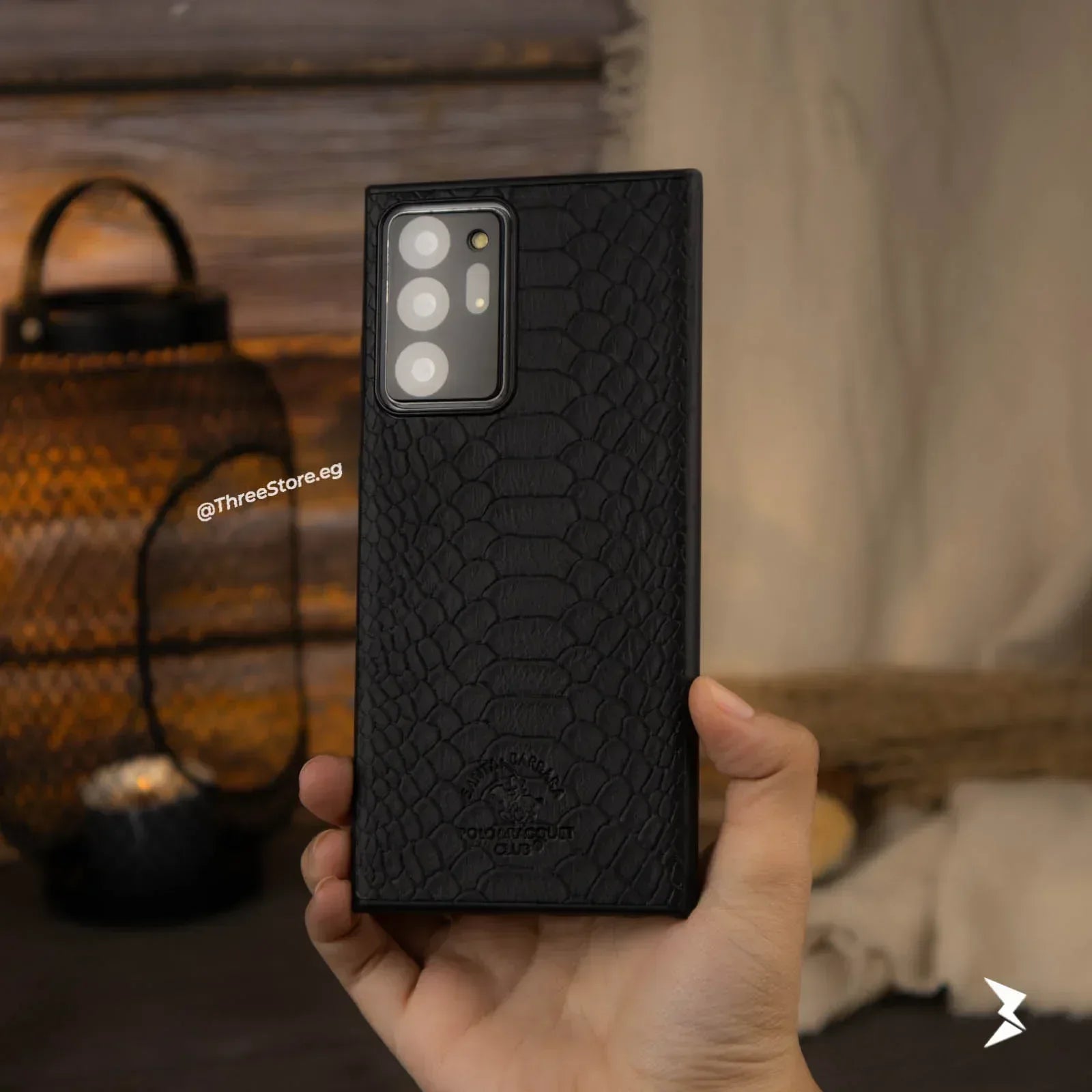 Skin Alligator Leather Case Samsung Note 20 Ultra - Three