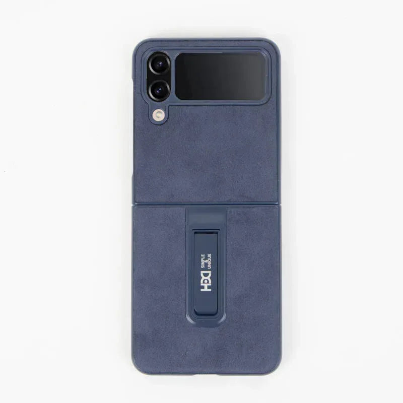 HDD Alcantara Stand Case Samsung Z Flip 4 - Three