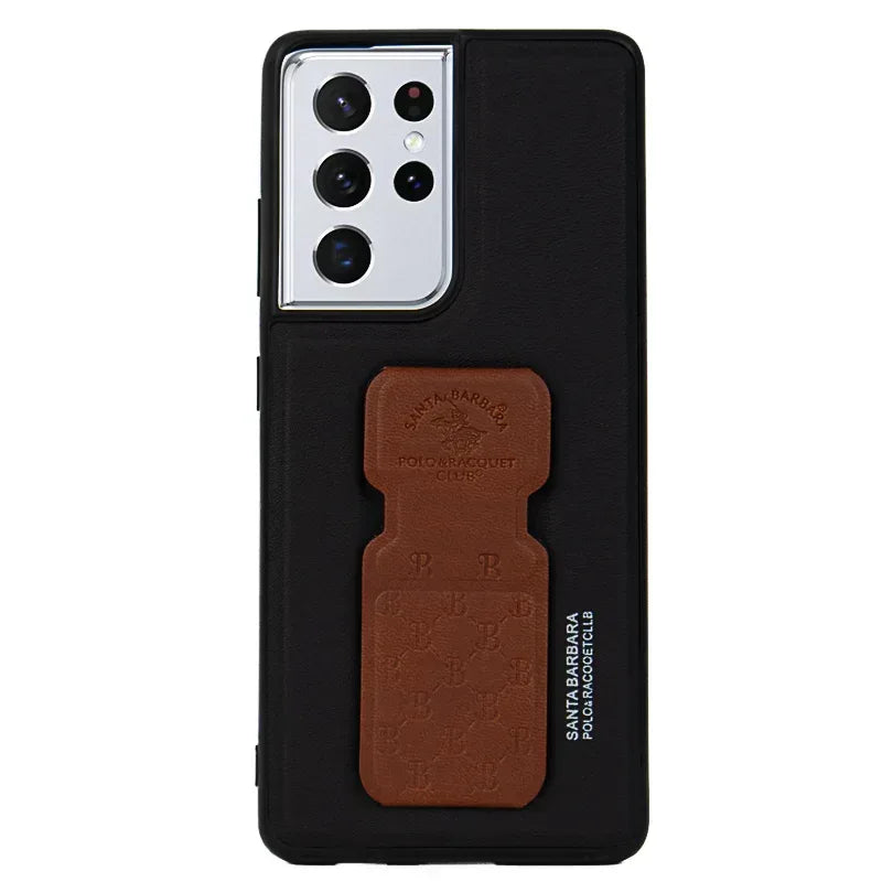 Santa Colored Holder Case Samsung S21 Ultra - Three