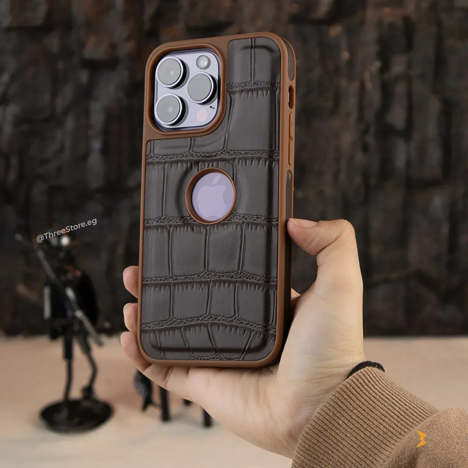 Buenos Leather Case iPhone 14 Pro - Three