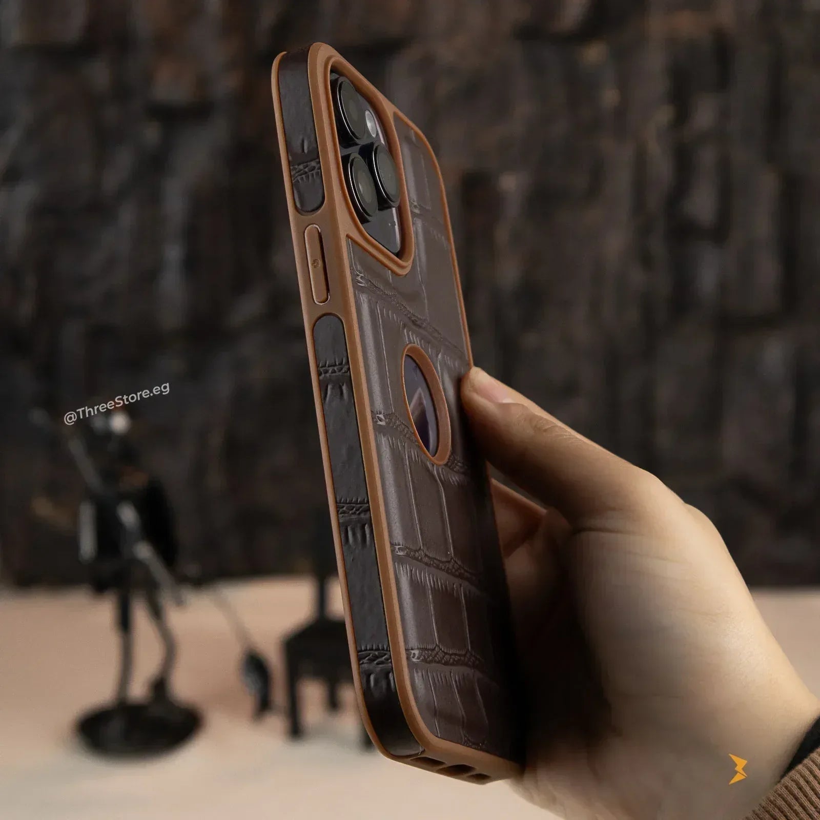 Buenos Leather Case iPhone 14 Pro - Three