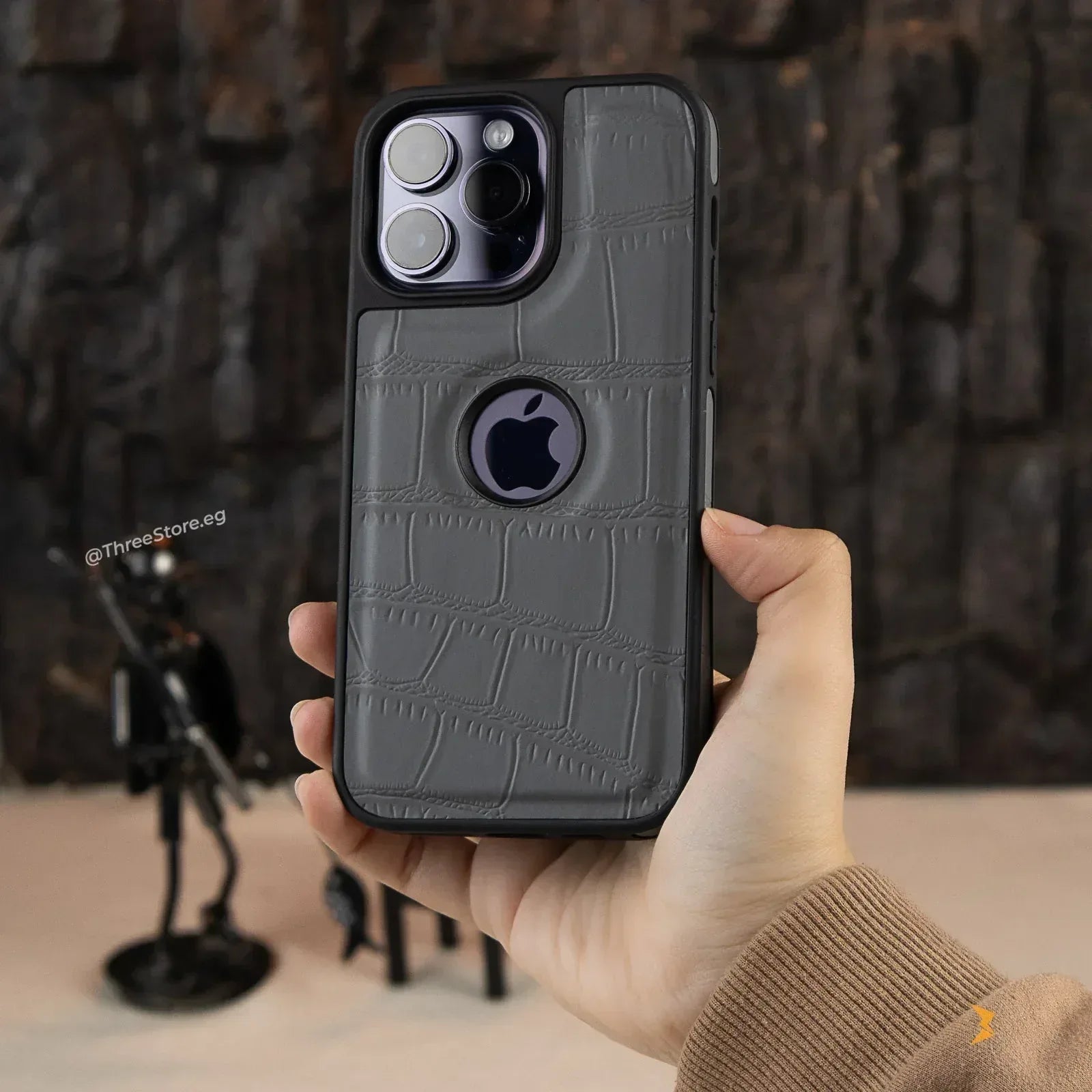 Buenos Leather Case iPhone 14 Pro - Three